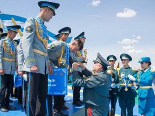 Завершился военно-патриотический сбор молодежи «Айбын»