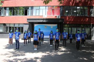 Молодежные организации провели минуту молчания в память об умерших от COVID-2019 в Казахстане