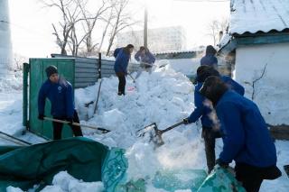 100 семьям оказали помощь столичные волонтеры в рамках акции «Біз біргеміз»