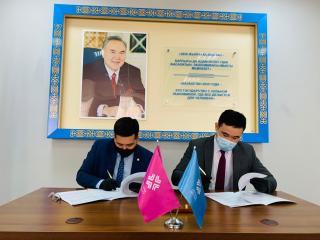 «Акжайык жастары» и «Астана жастары» подписали меморандум