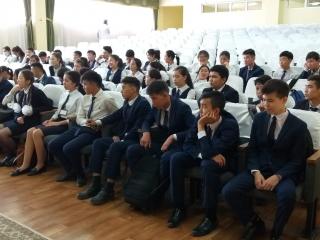 А наши профориентационные работы в школах города Алматы продолжаются!