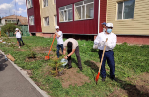 Аким Зерендинского района встретился с талантливой молодежью