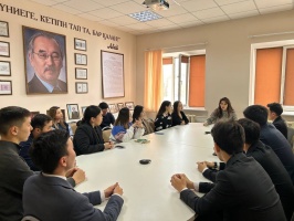 В честь Дня работников науки состоялась встреча с молодыми учеными Евразийского национального университета